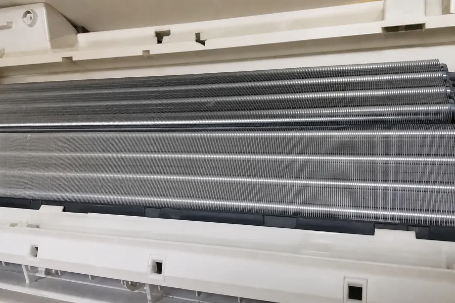 After: cleaned evaporator