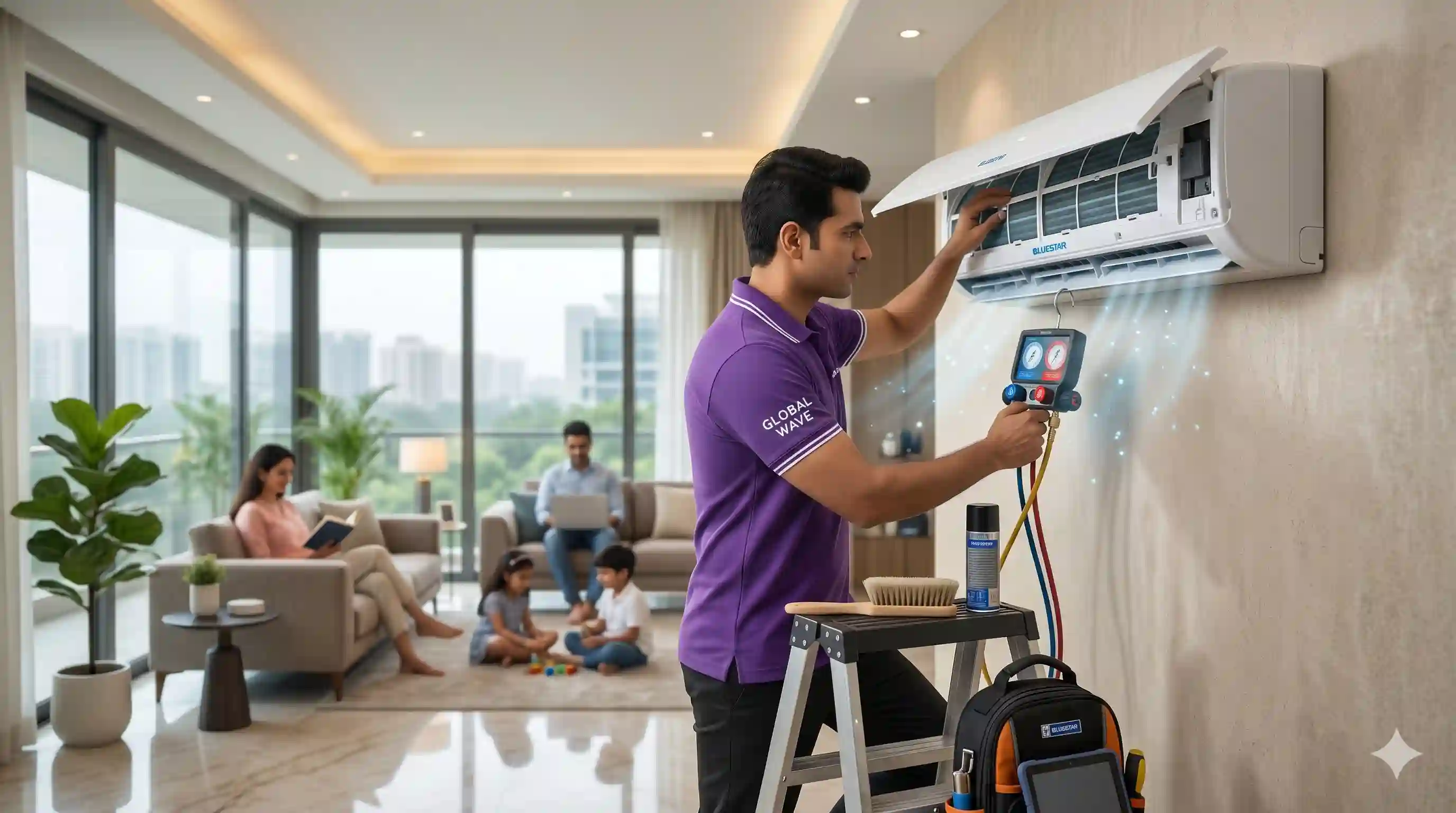 The Comprehensive Guide to Bluestar AC Service in DLF: Ensuring Peak Performance and Comfort