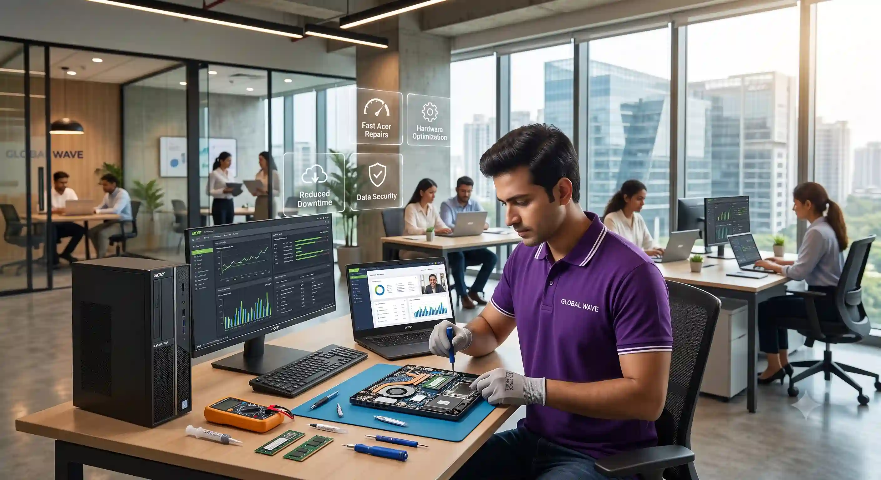 Unlocking Efficiency: How Acer Service Centre Gurgaon Enhances Your Business Productivity