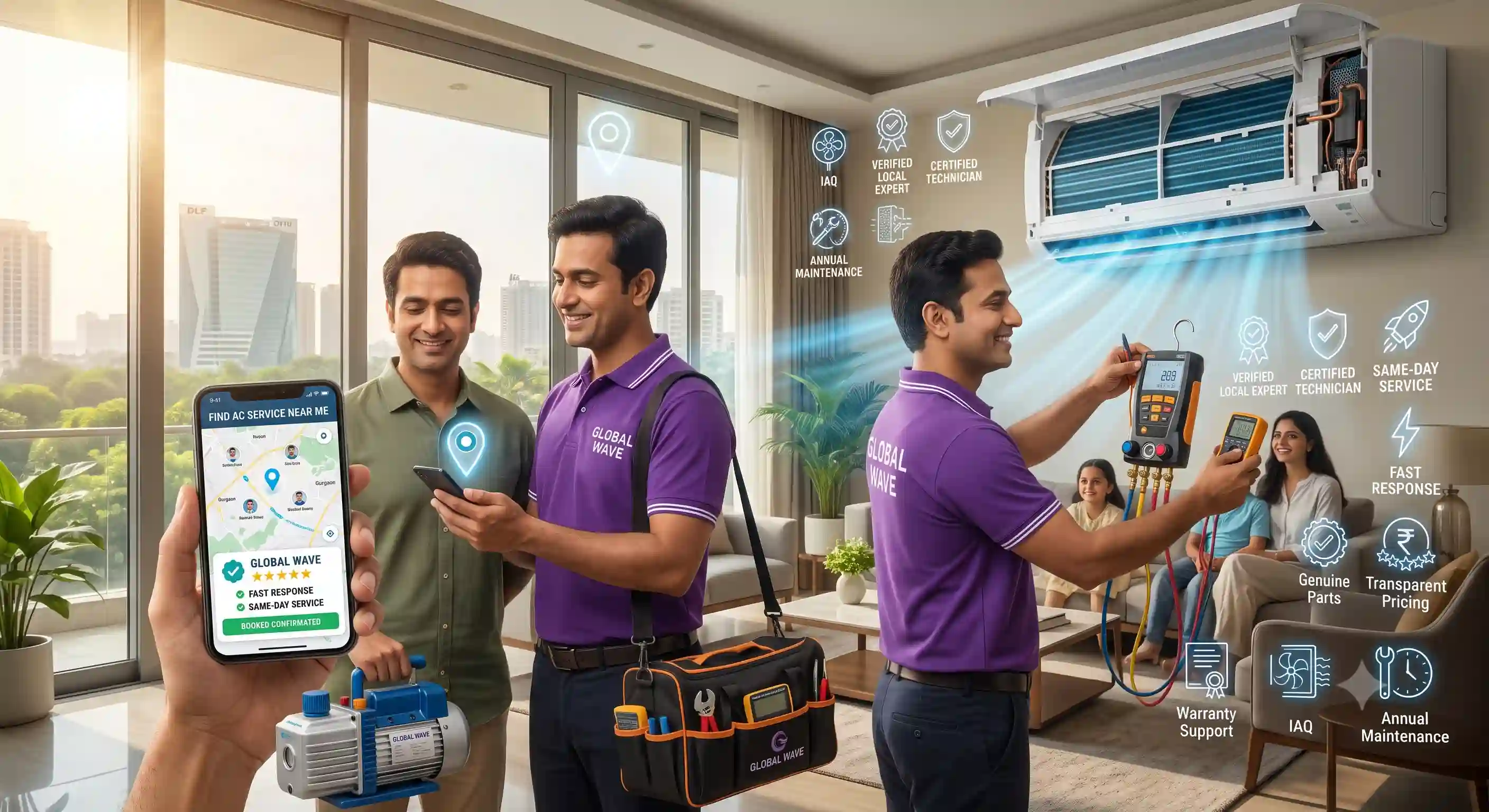 Finding Reliable AC Service in Gurgaon Near Me: Tips for the Best Local Solutions