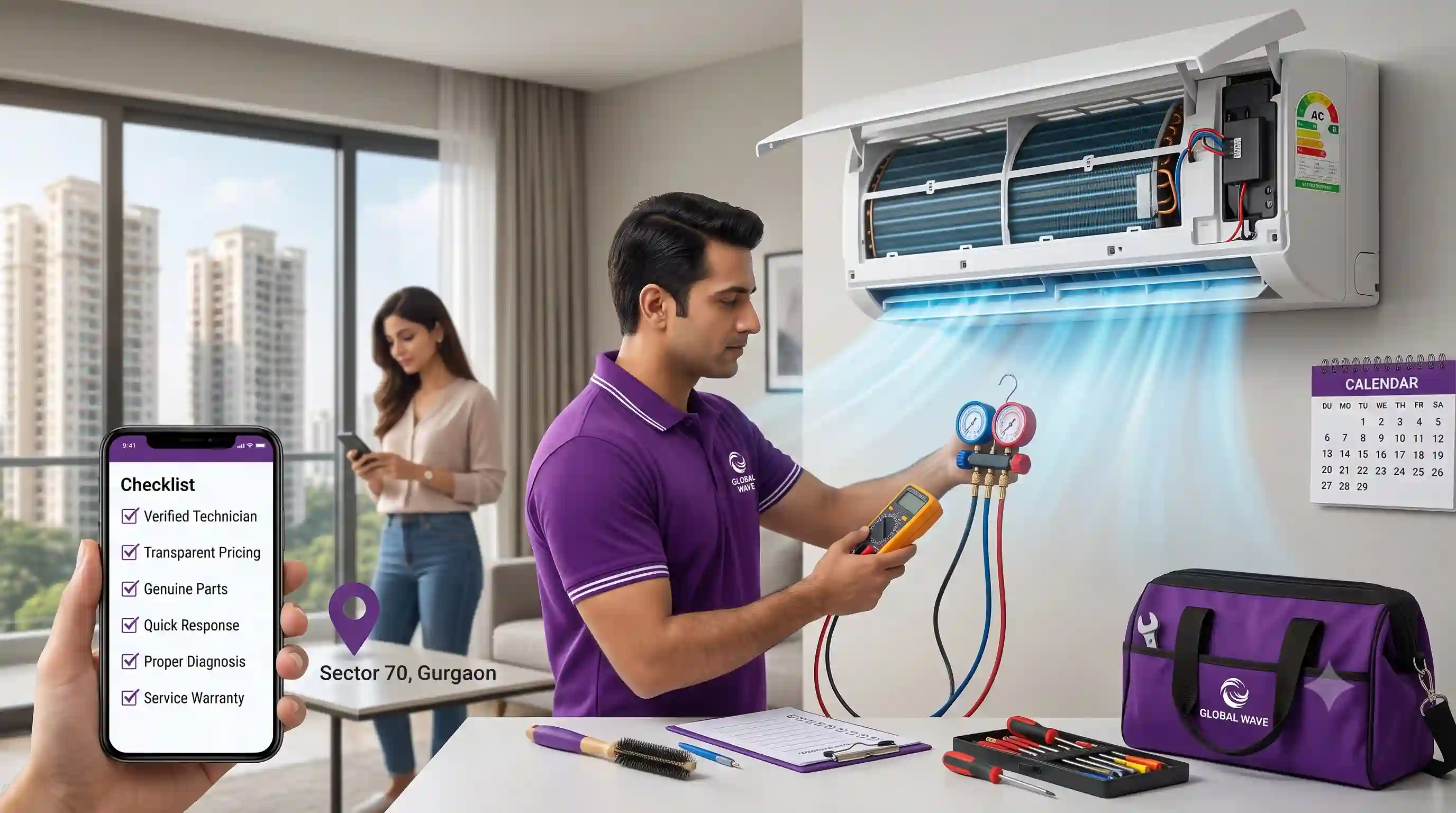 Navigating AC Service in Gurgaon Sector 70: Essential Tips for Homeowners and Businesses