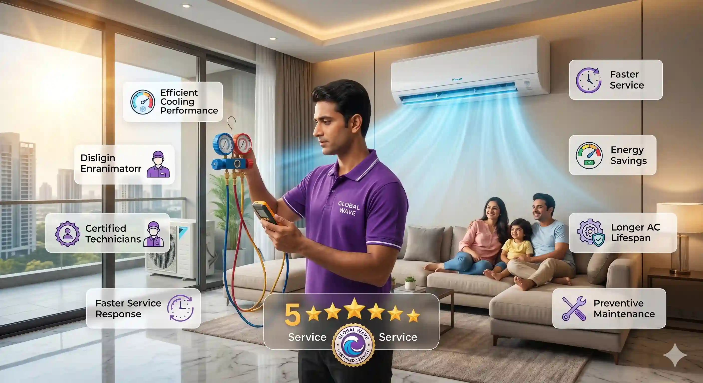 Why Choosing a Daikin AC Service Center Near You is Essential for Efficient Cooling Performance