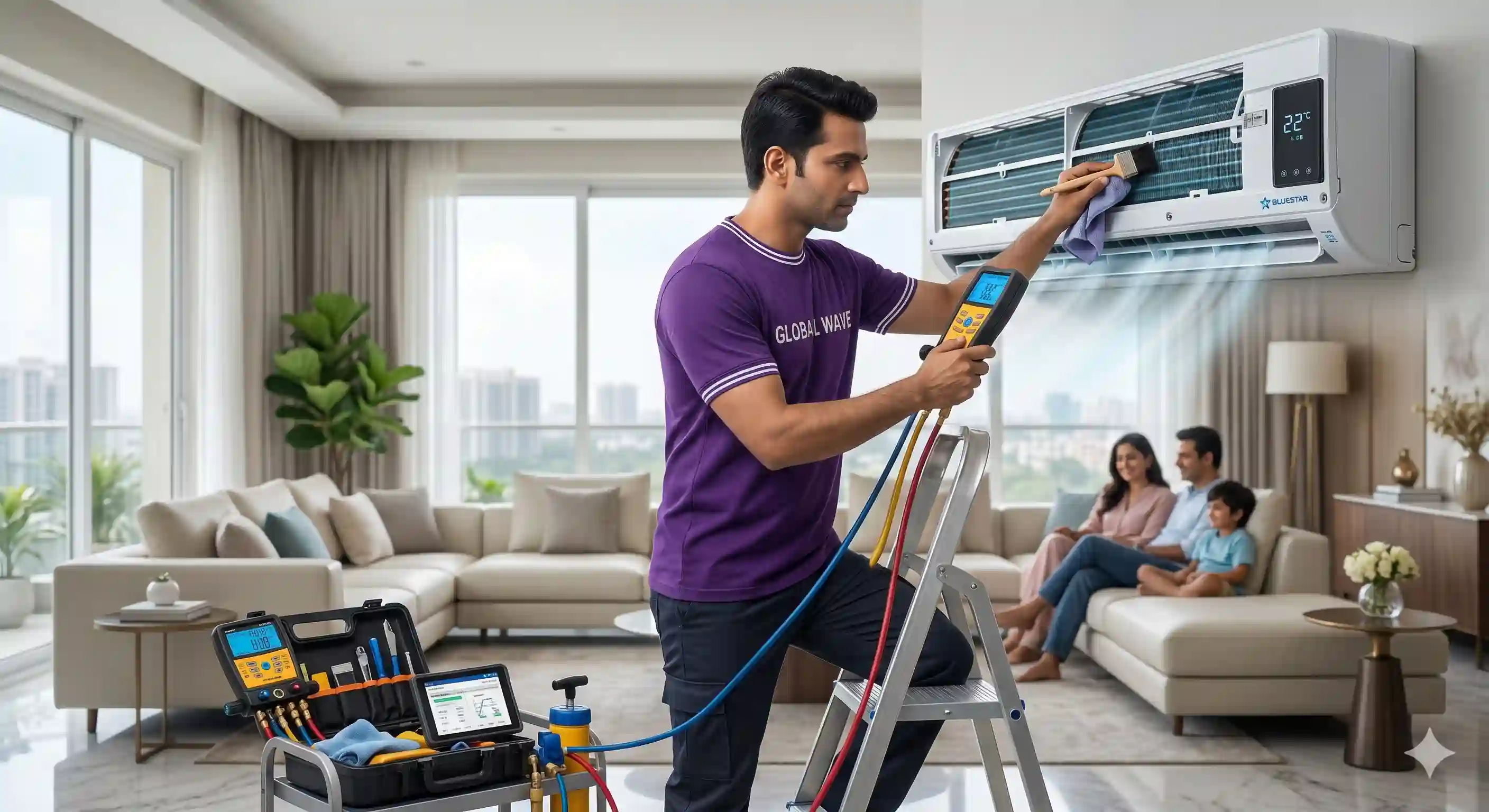 The Benefits of Regular Bluestar AC Service in Gurgaon: Keeping Your Home Cool and Efficient