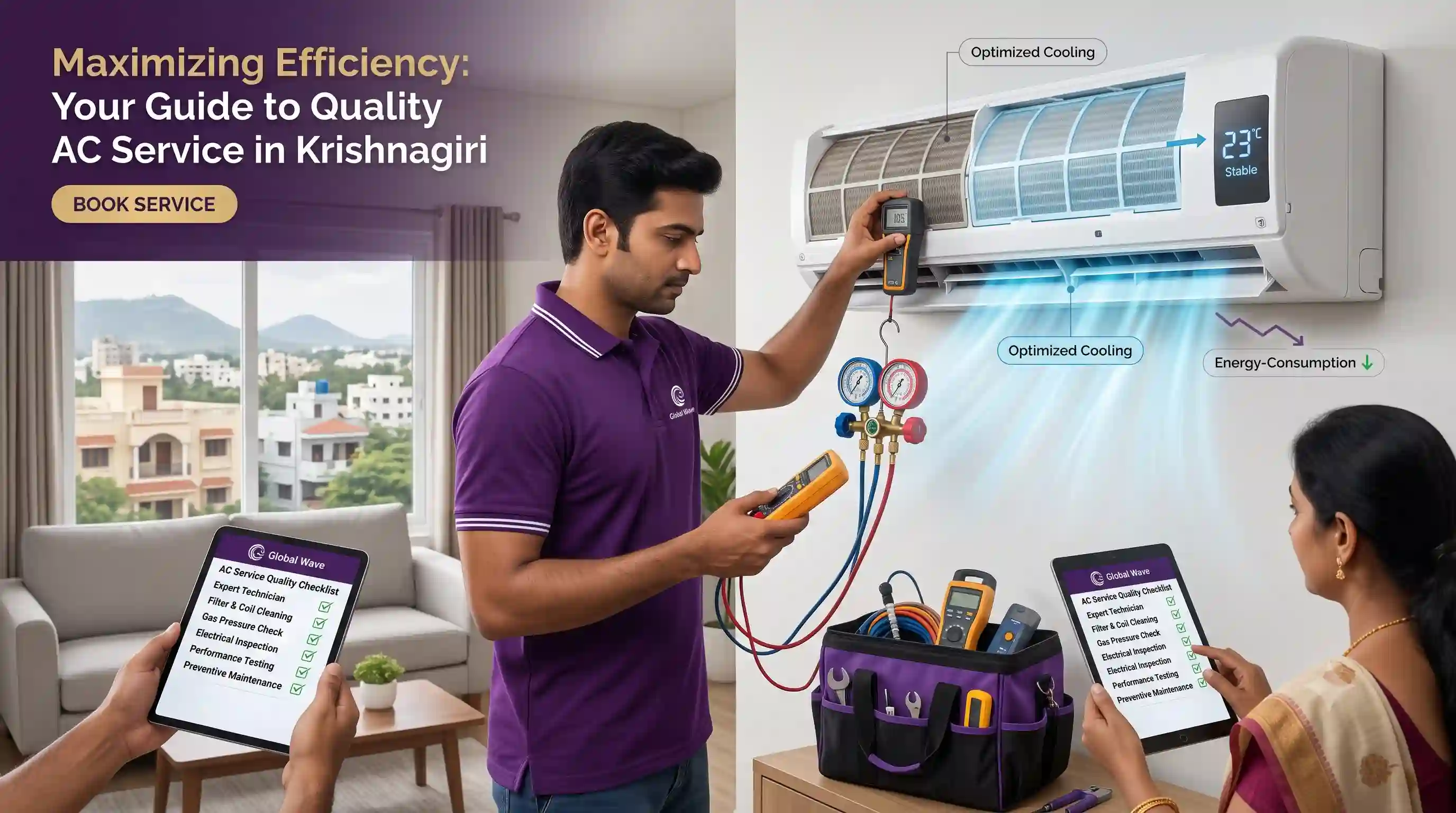 Maximizing Efficiency: Your Guide to Quality AC Service in Krishnagir