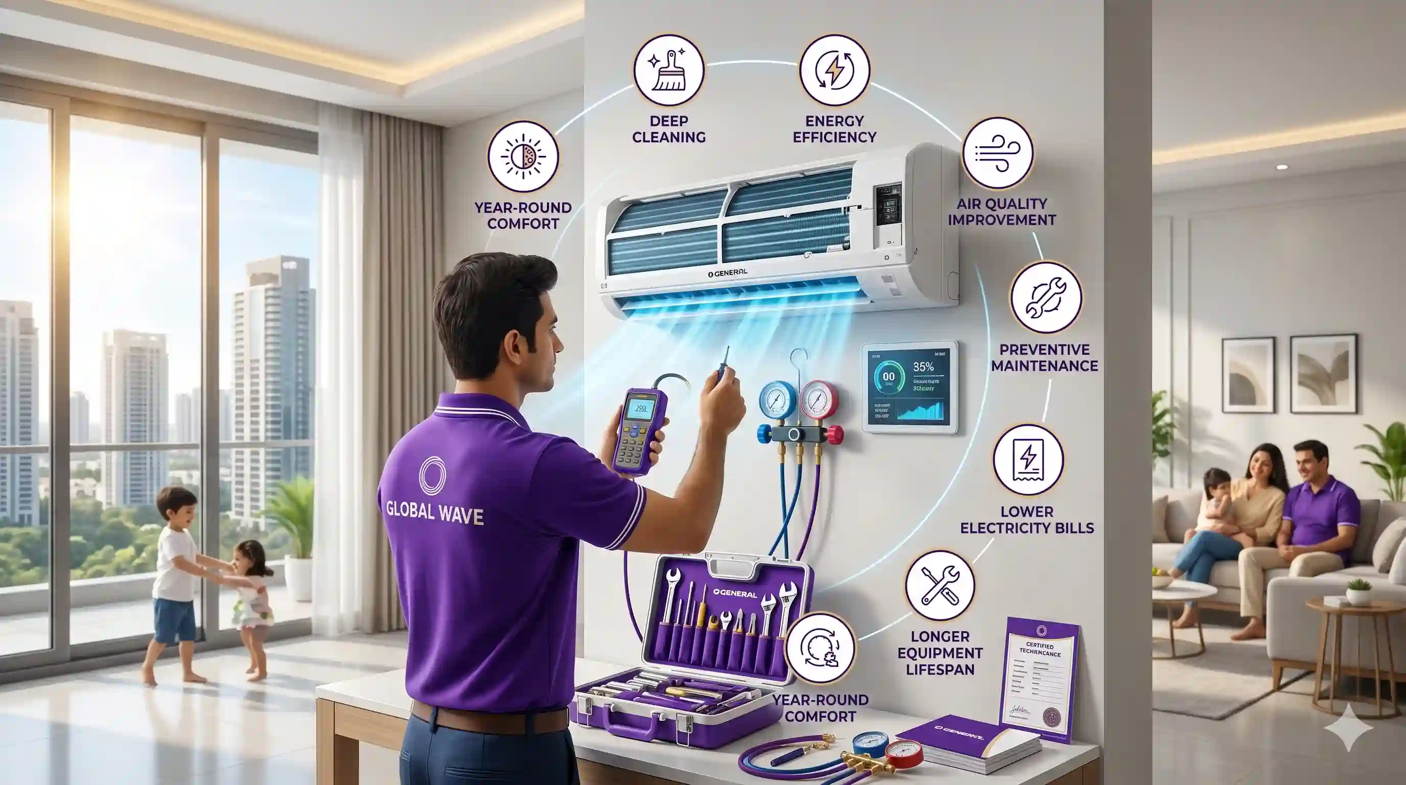 The Complete Homeowner's Guide to O-General AC Service in Gurgaon: Ensuring Comfort and Efficiency Year-Round