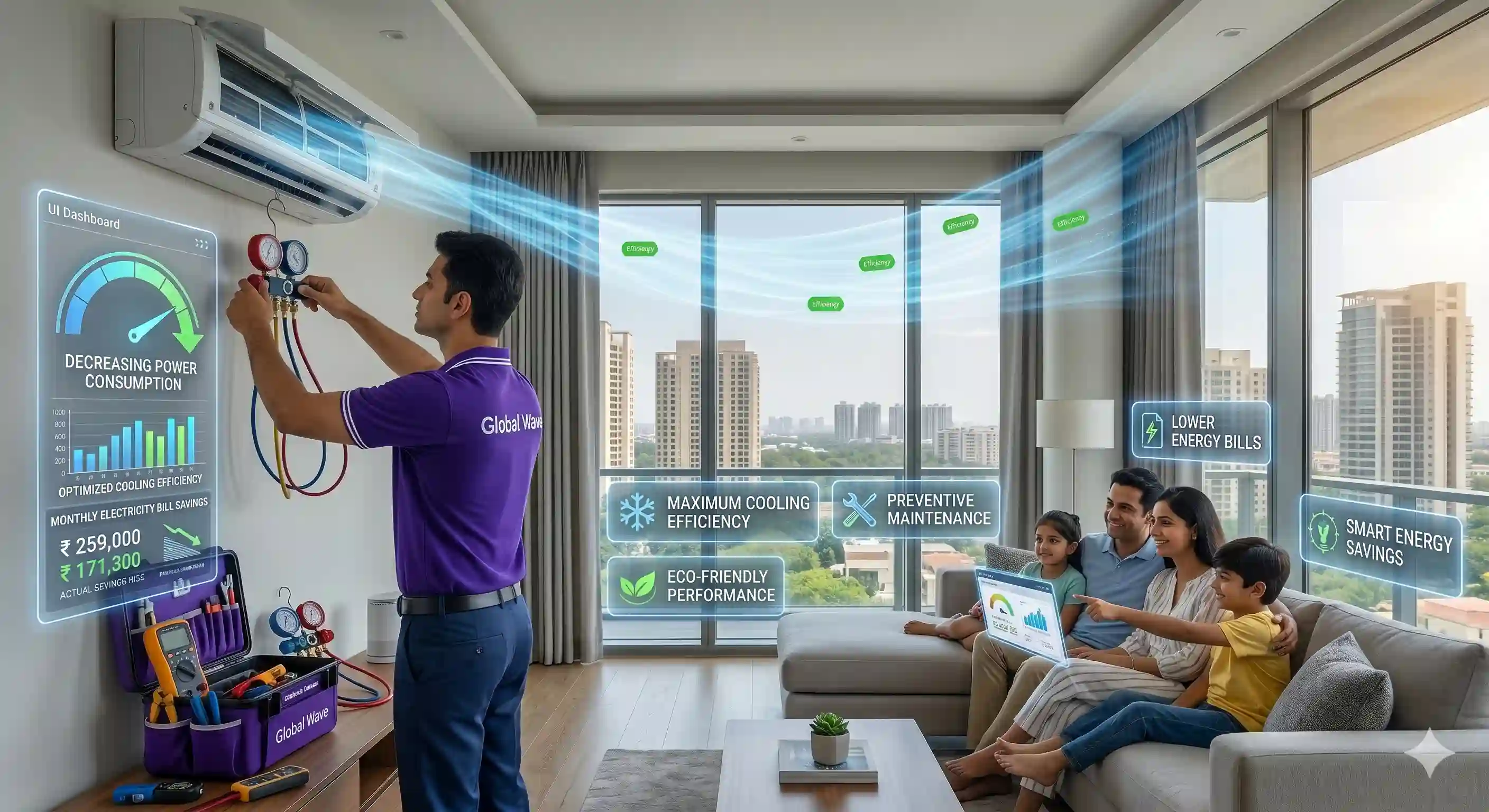 Maximize Your Comfort: Why Choosing AC Service in Gurgaon Sector 56 Can Save You Money on Energy Bills
