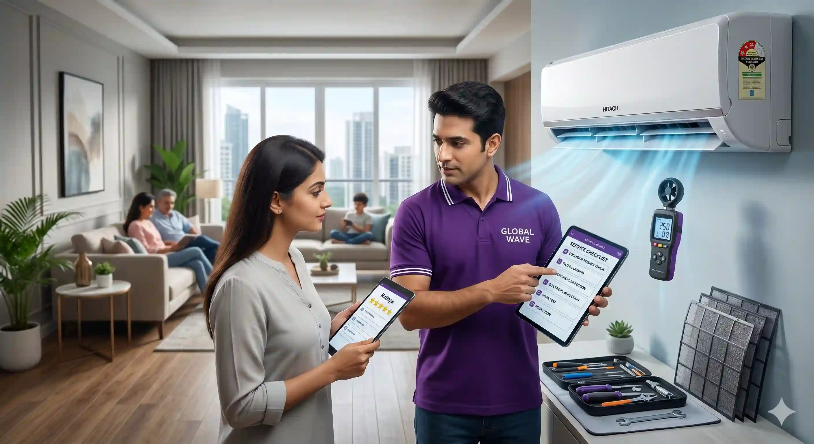How to Choose the Best Hitachi AC Service in Gurgaon for Your Cooling Needs