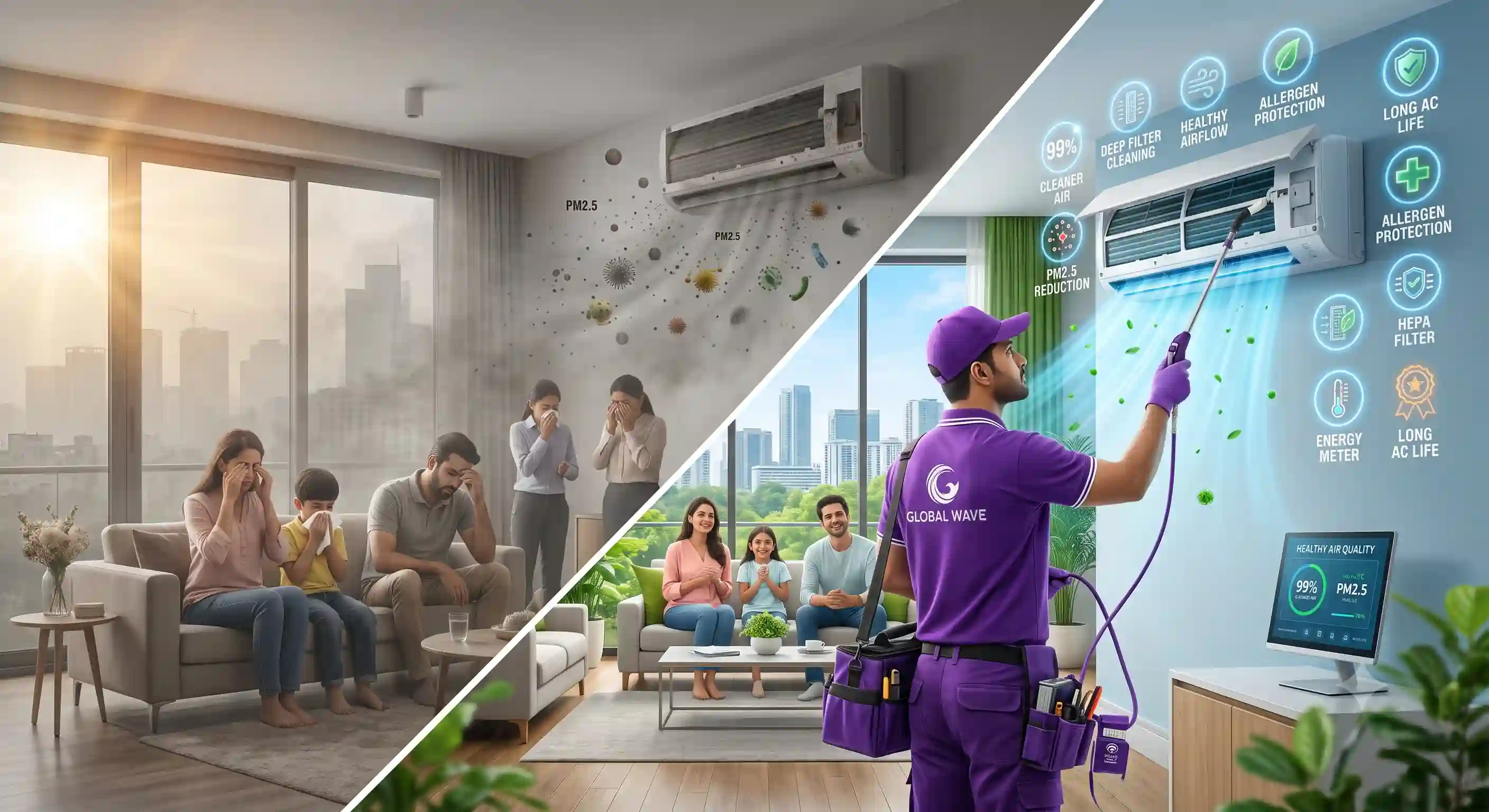 Improving Air Quality in Gurgaon: Essential Tips for a Healthier Home and Workplace