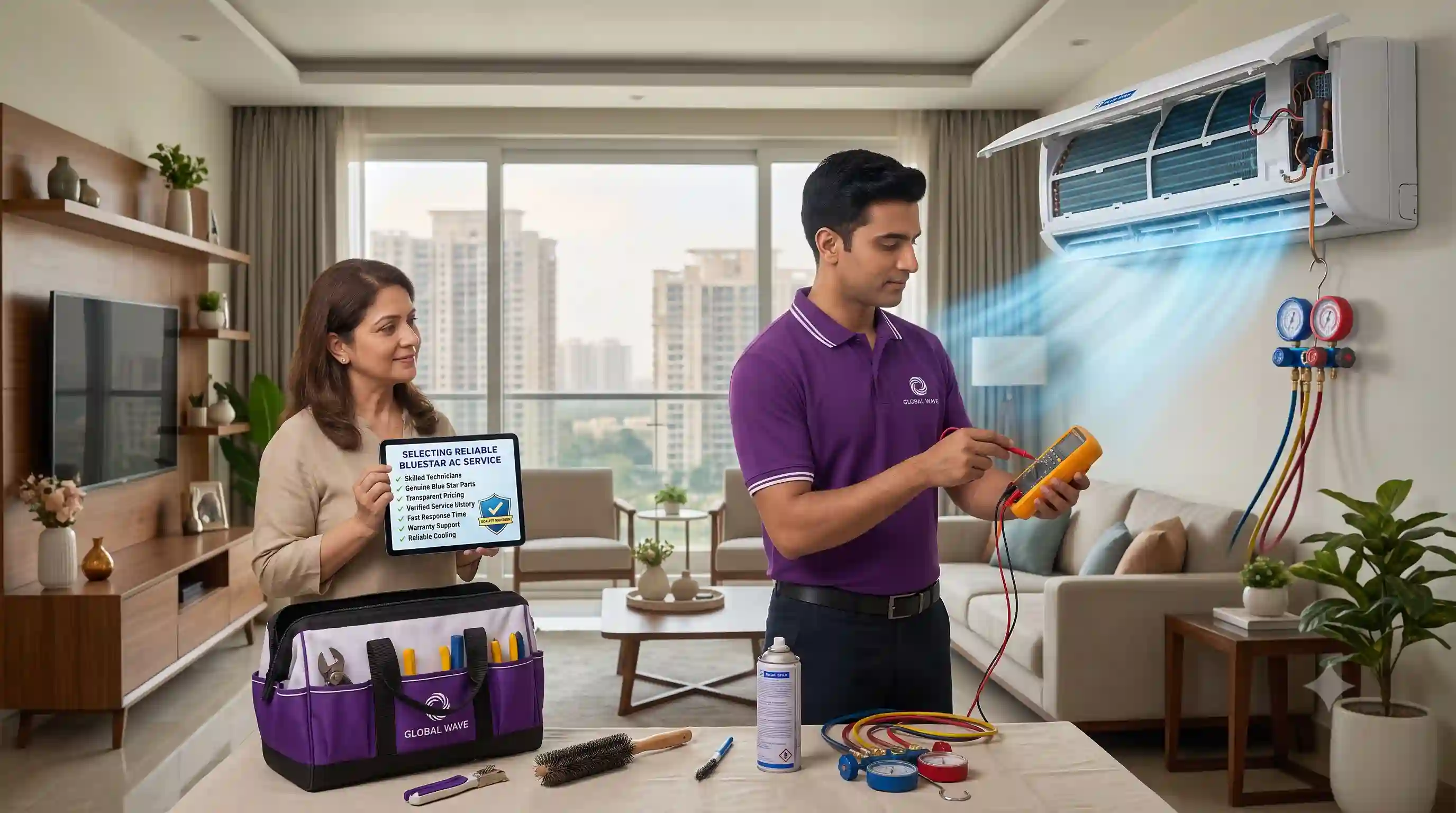 How to Choose the Right Bluestar AC Service in DLF: A Homeowner's Guide to Reliable Comfort