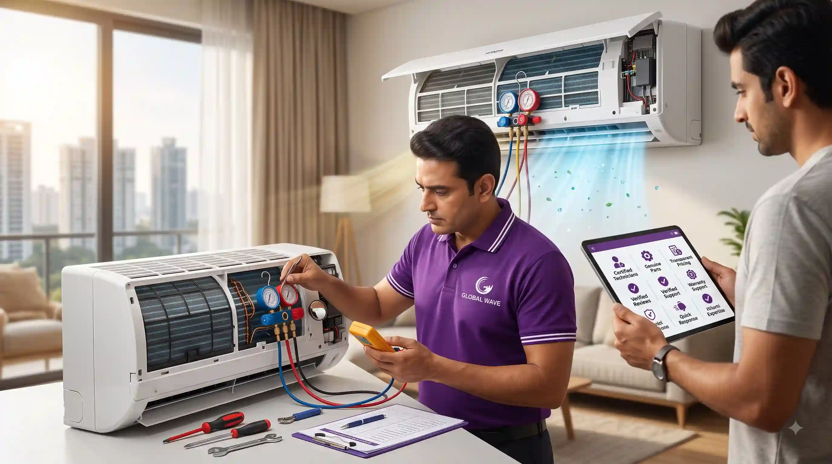 Unveiling the Best Practices for Choosing a Hitachi AC Service Centre in Gurgaon