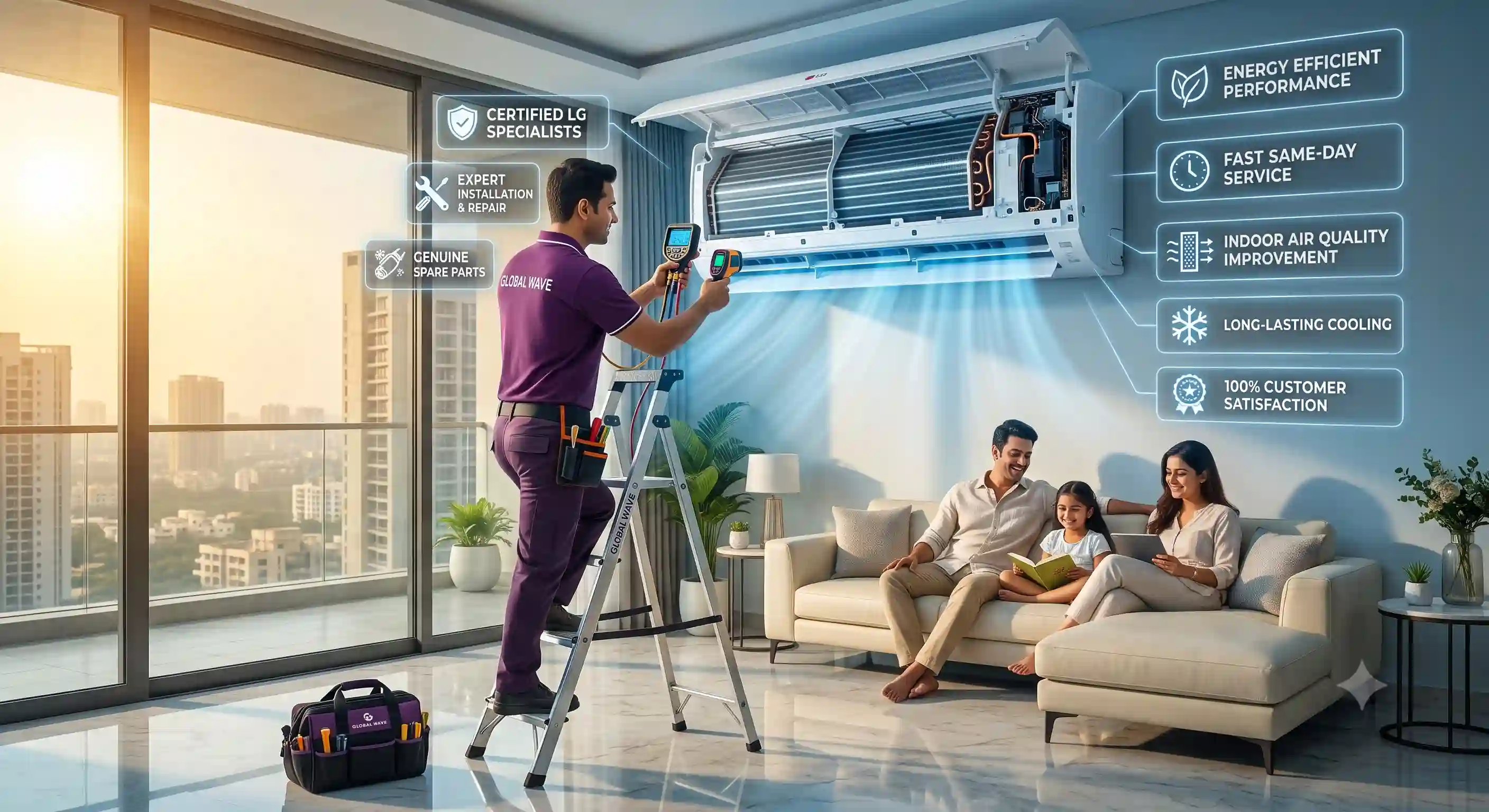 Why LG Service Center Gurgaon is Your Best Choice for Air Conditioning Needs