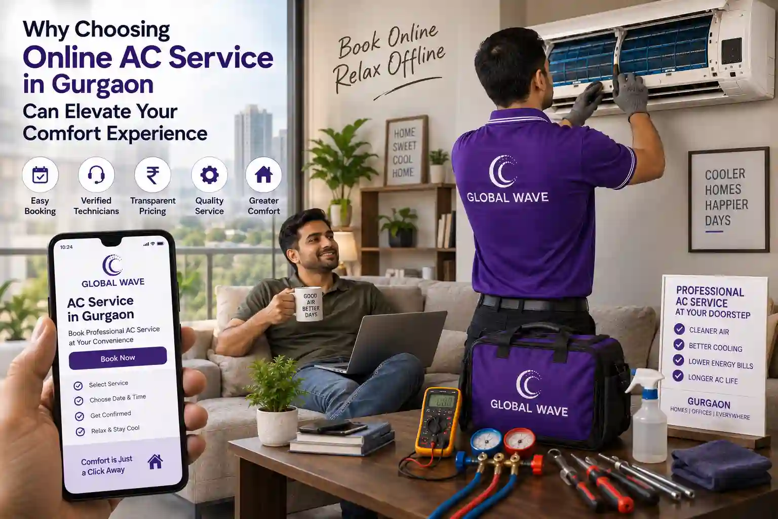 The Ultimate Checklist for AC Repair in Palam Vihar Gurgaon: Ensuring Efficient Cooling for Your Home