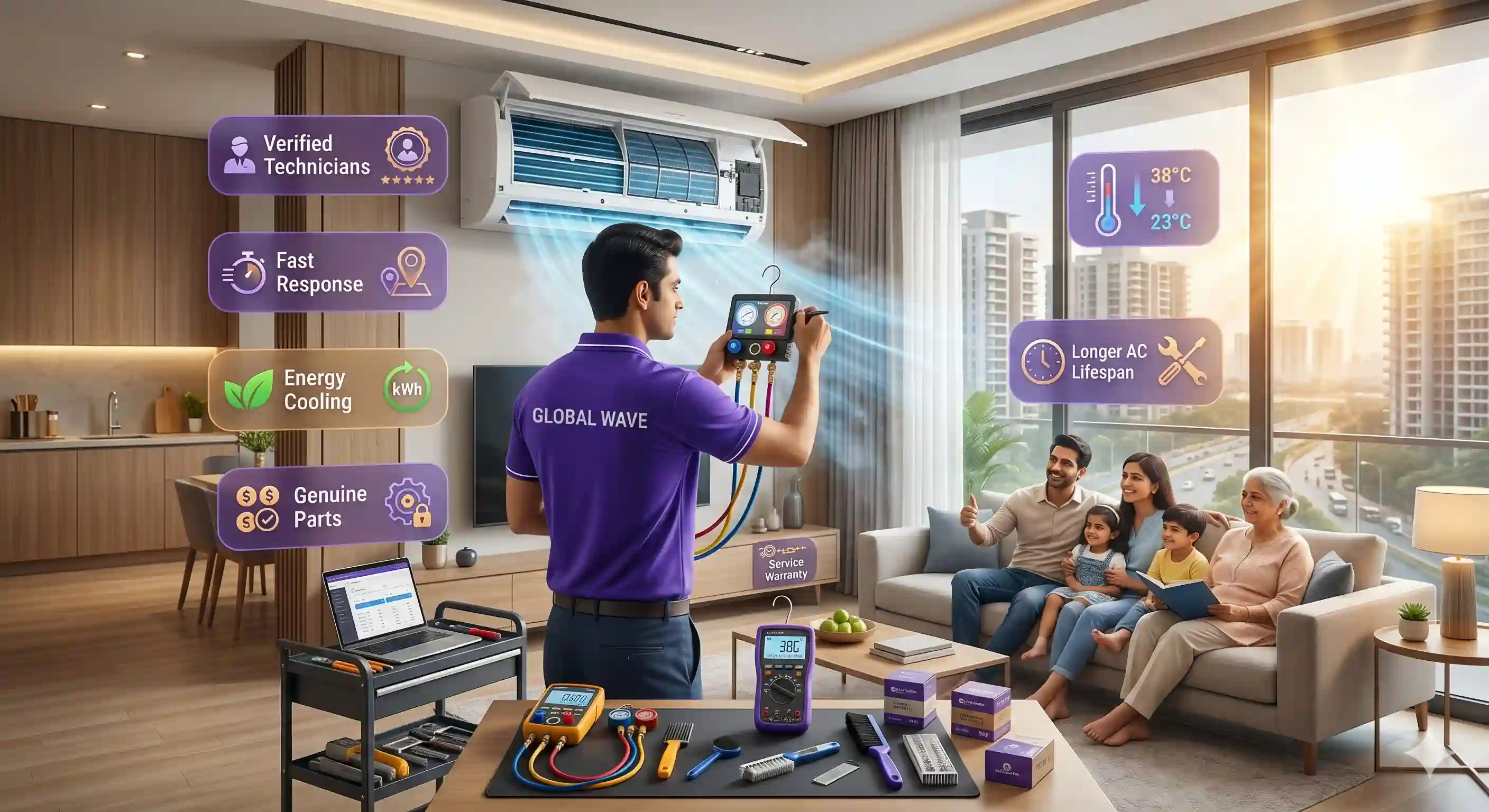 Essential Tips for Choosing the Best AC Service in Gurgaon Sector 48 for Hot Summer Days
