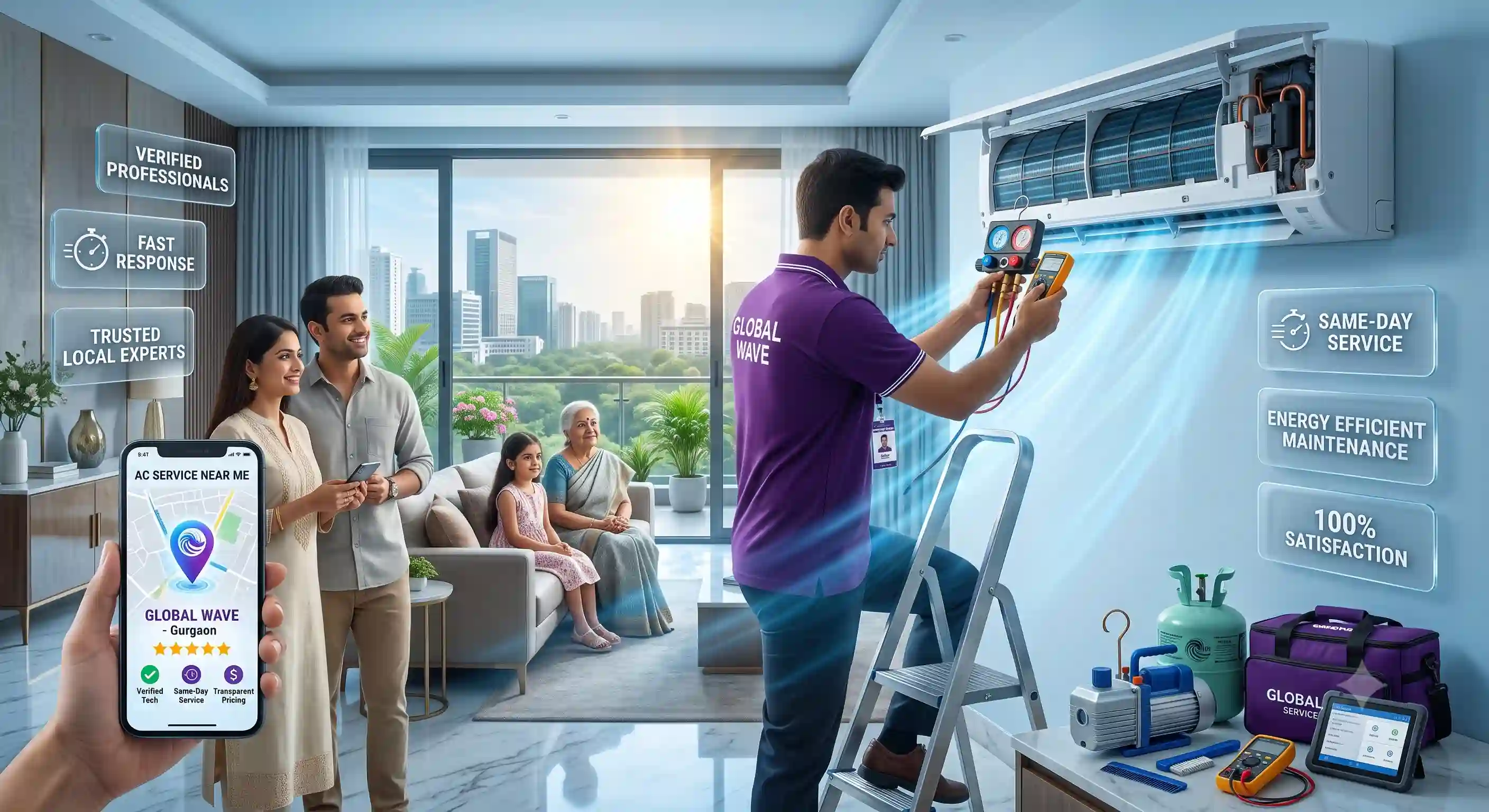 Understanding the Benefits of Choosing LG AC Service in Gurgaon for Optimal Energy Efficiency