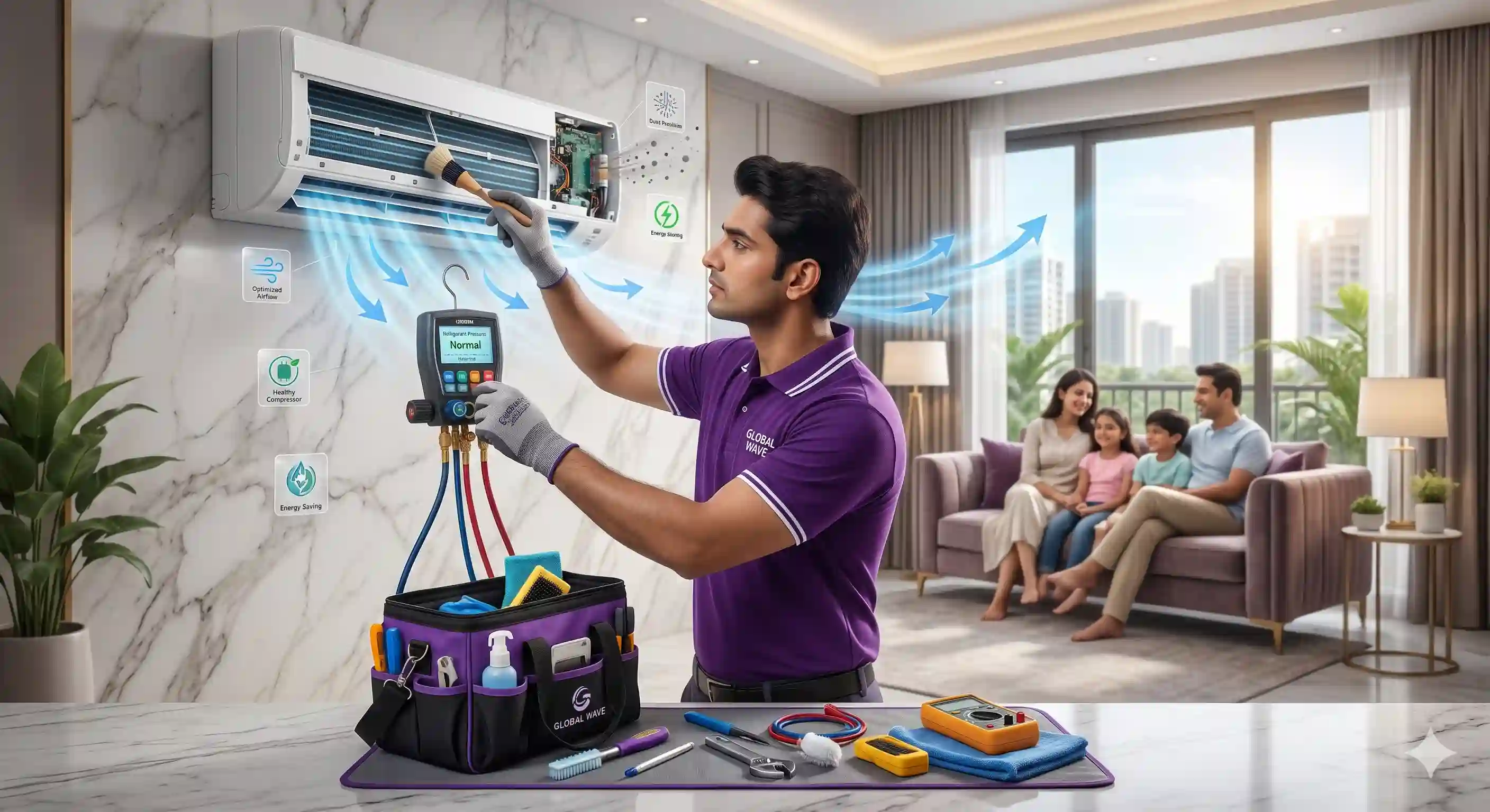 Why Timely Hitachi AC Service in DLF is Essential for Peak Performance and Longevity