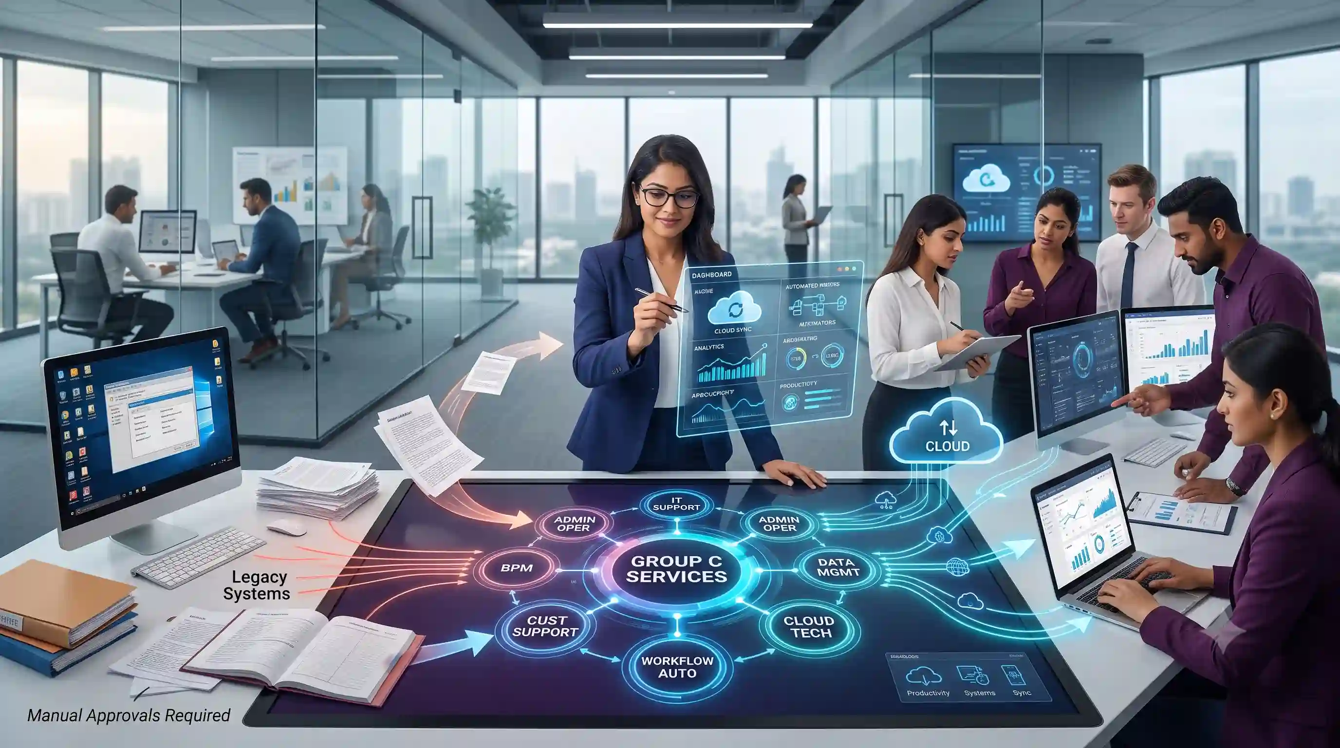 Unlocking the Benefits of Group C Services in India: Enhancing Business Efficiency and Technology Integration
