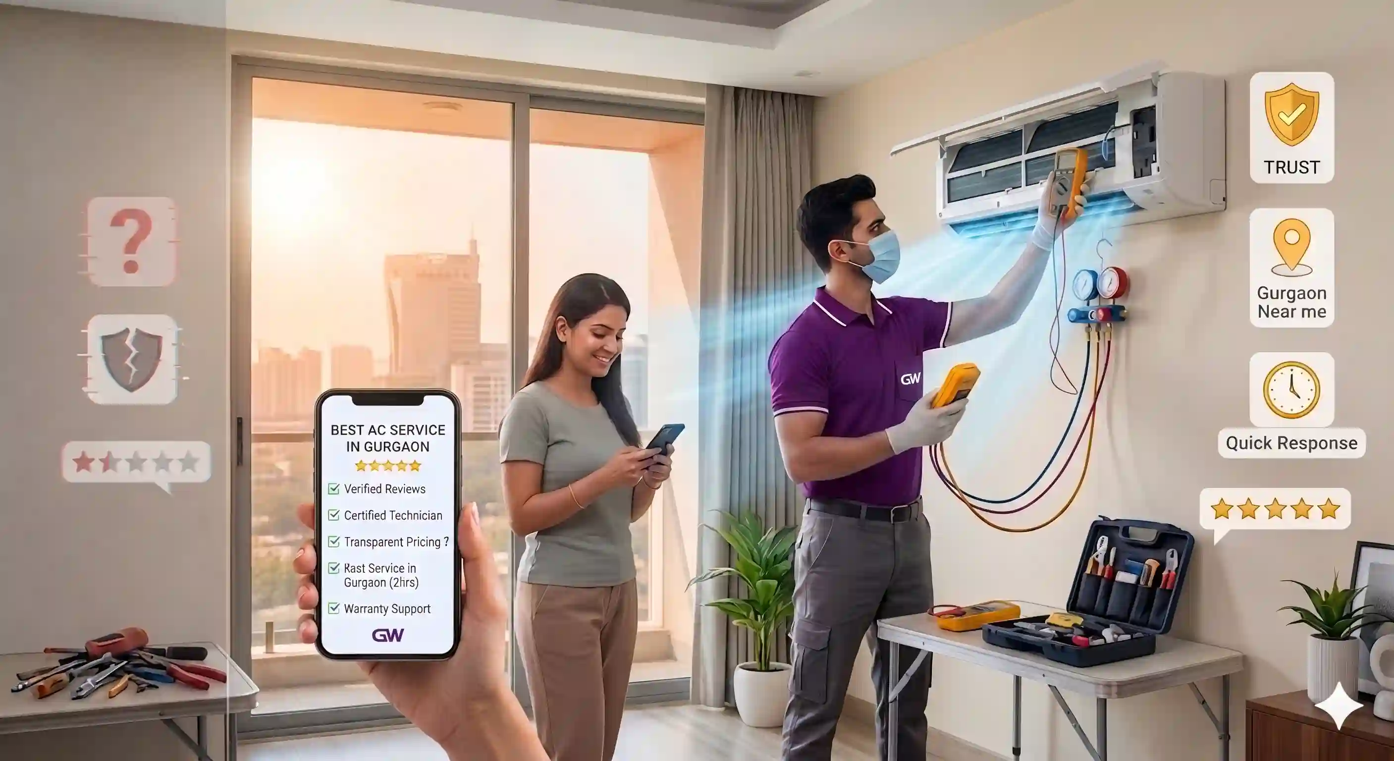 The Essential Guide to Choosing the Right AC Repair in Gurgaon