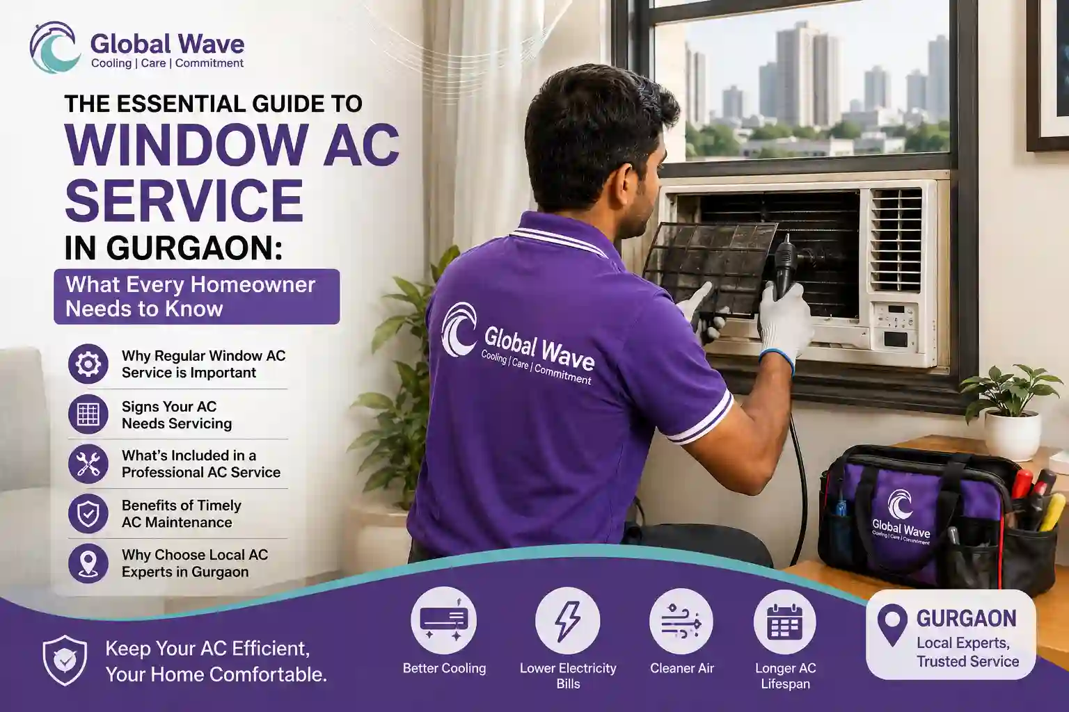 The Essential Guide to Window AC Service in Gurgaon: What Every Homeowner Needs to Know
