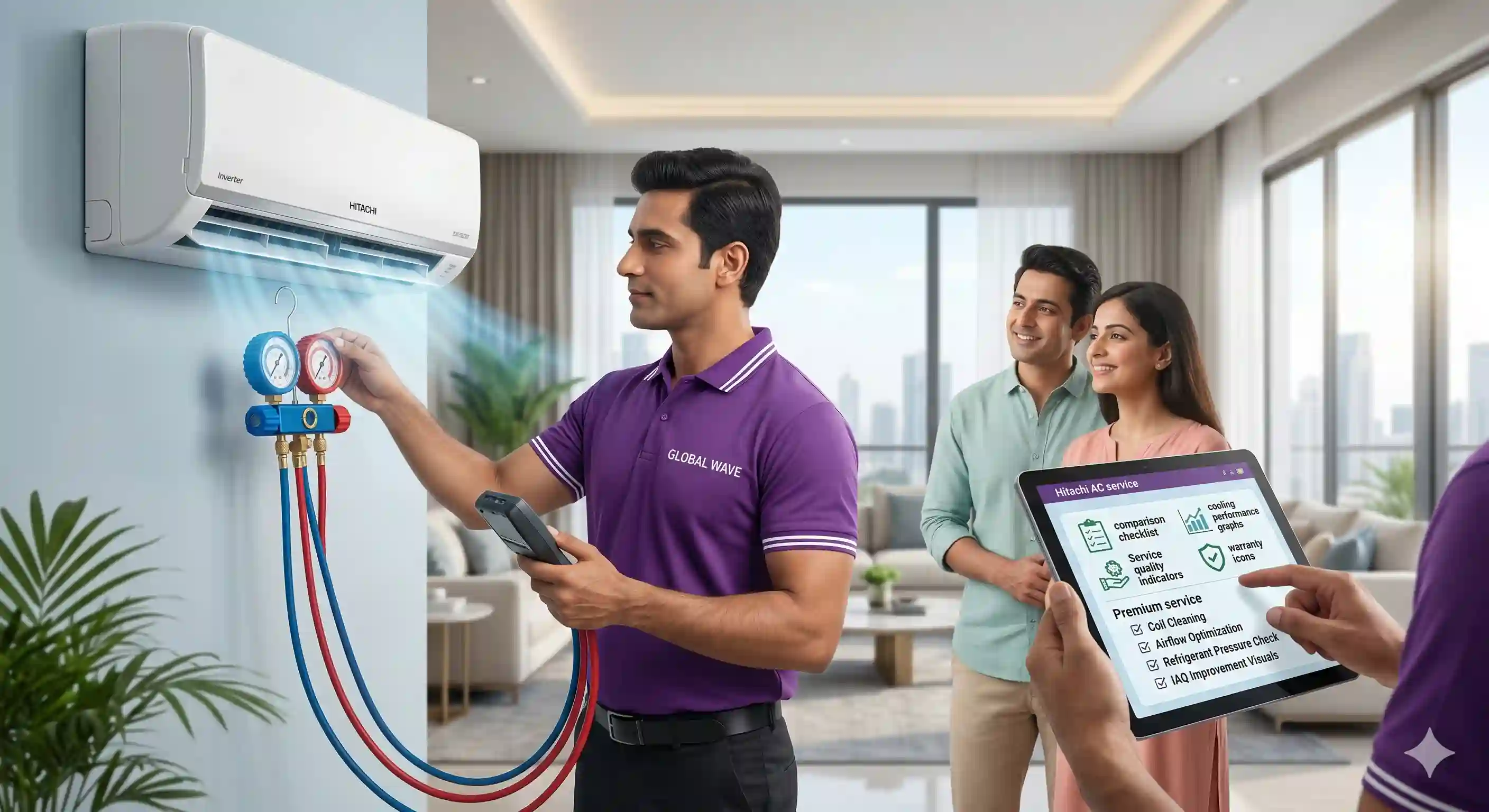 How to Choose the Best Hitachi AC Service in Gurgaon for Your Cooling Needs