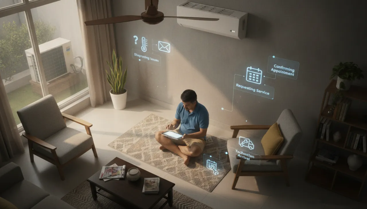 Navigating the LG AC Service Request Process in India: A Complete Guide for Homeowners