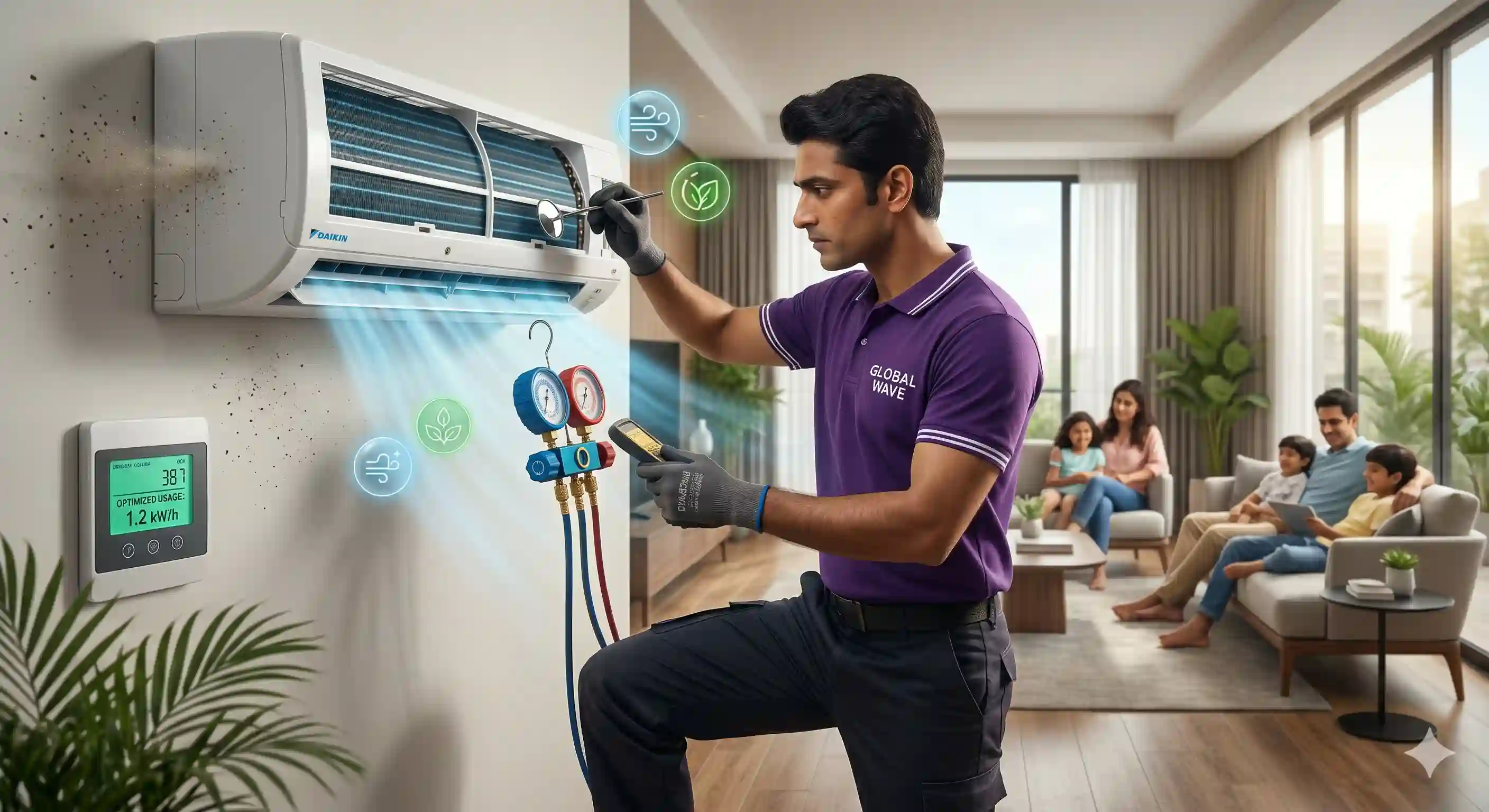 Understanding the Importance of Daikin AC Service in DLF for Optimal Air Quality and Energy Efficiency
