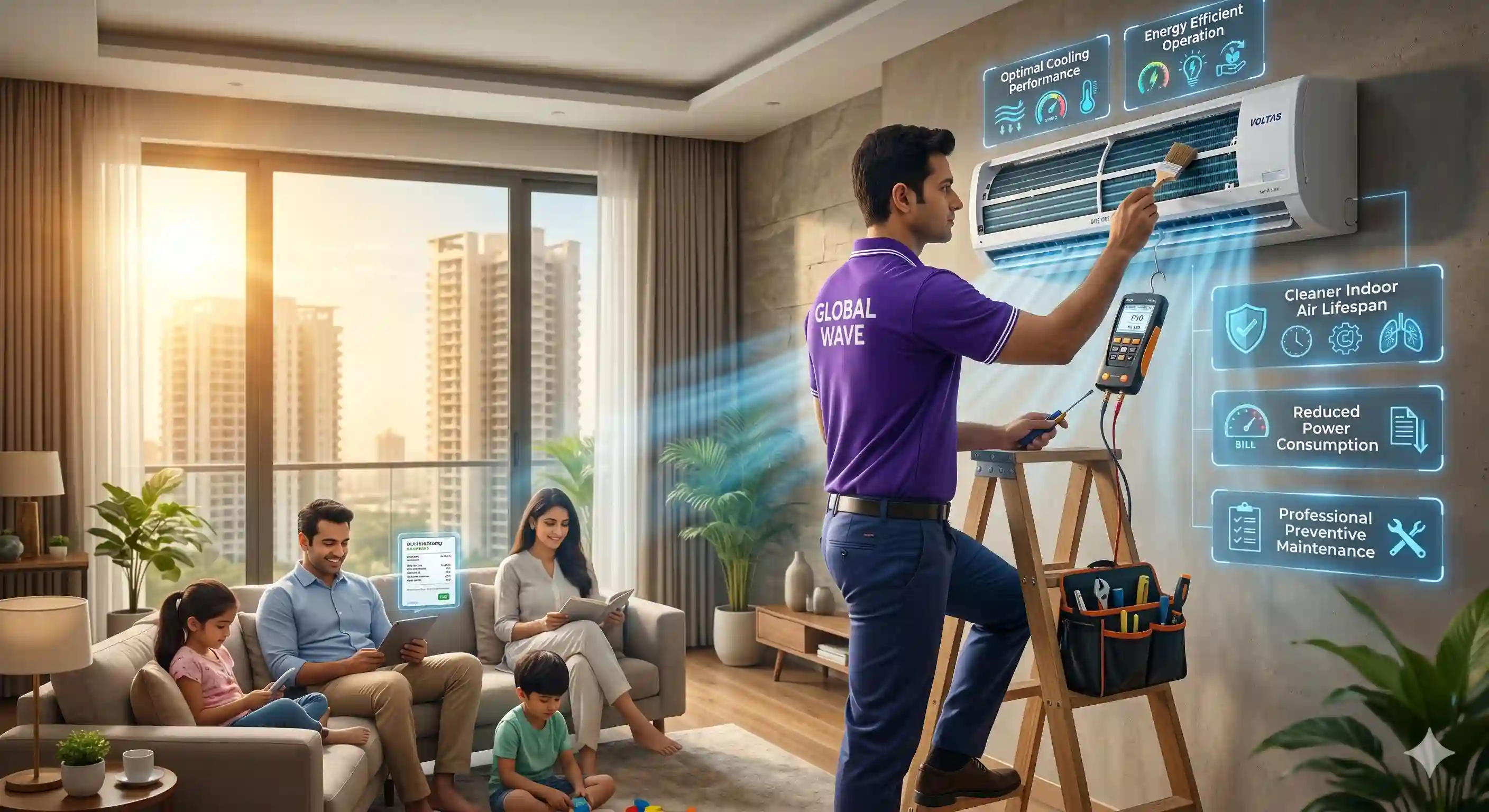 Why AC Service in DLF Phase 4 is Crucial for Homeowners: Ensuring Optimal Performance and Comfort