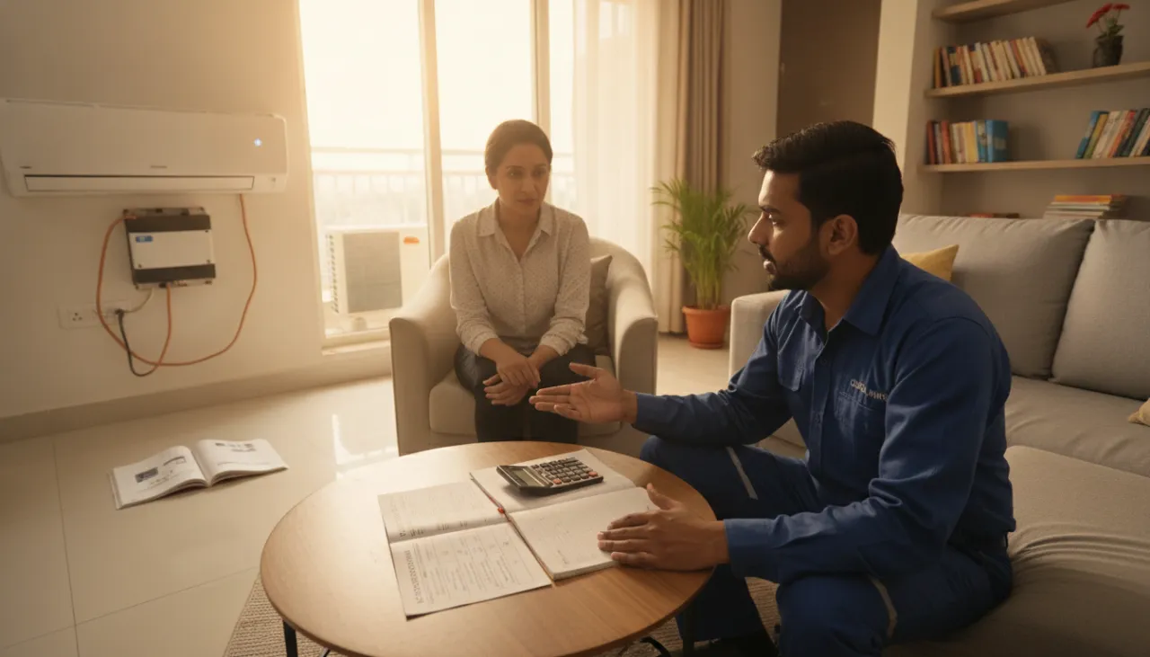 Understanding the Breakdown of Split AC Service Charges in Gurgaon: A Guide for Homeowners