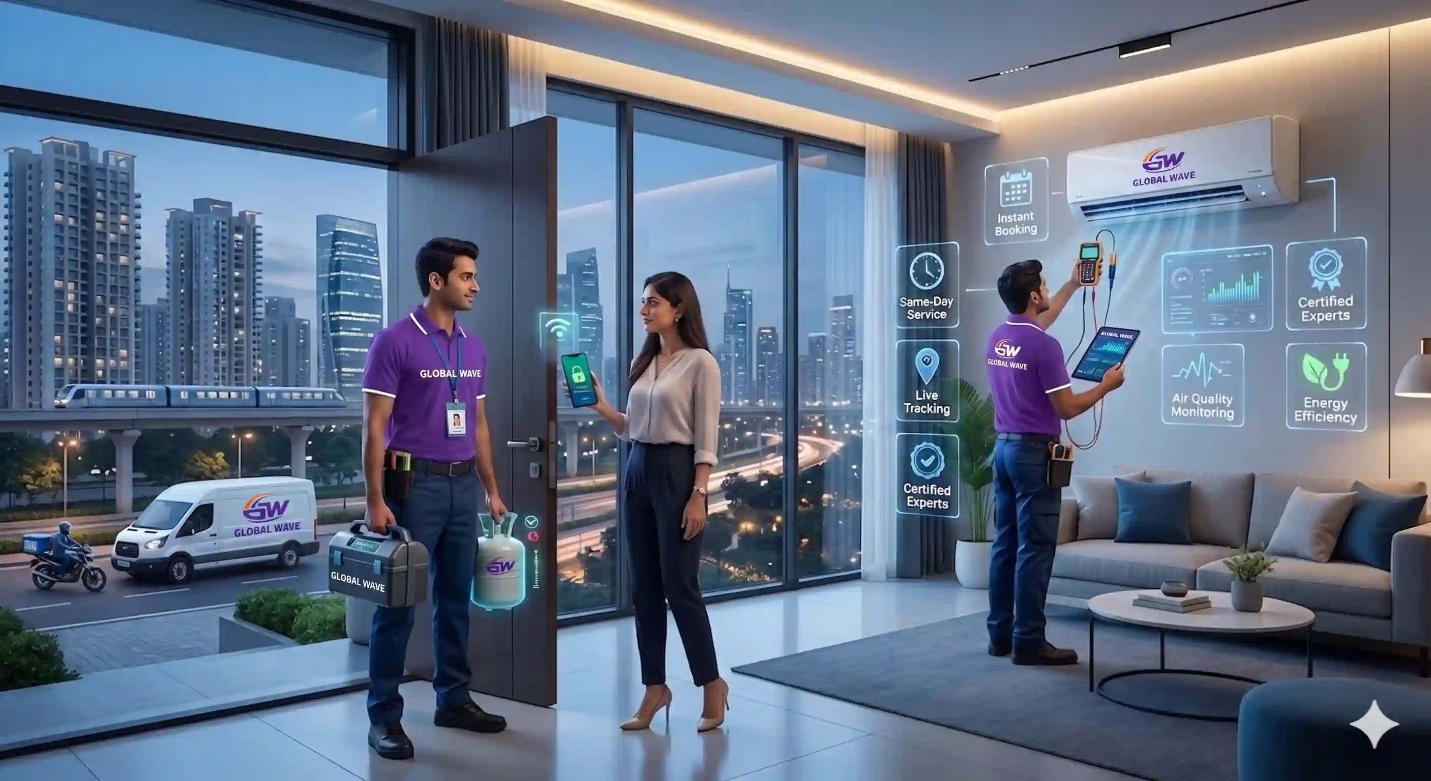 The Future of Comfort: Exploring the Rise of Doorstep AC Service in Urban India