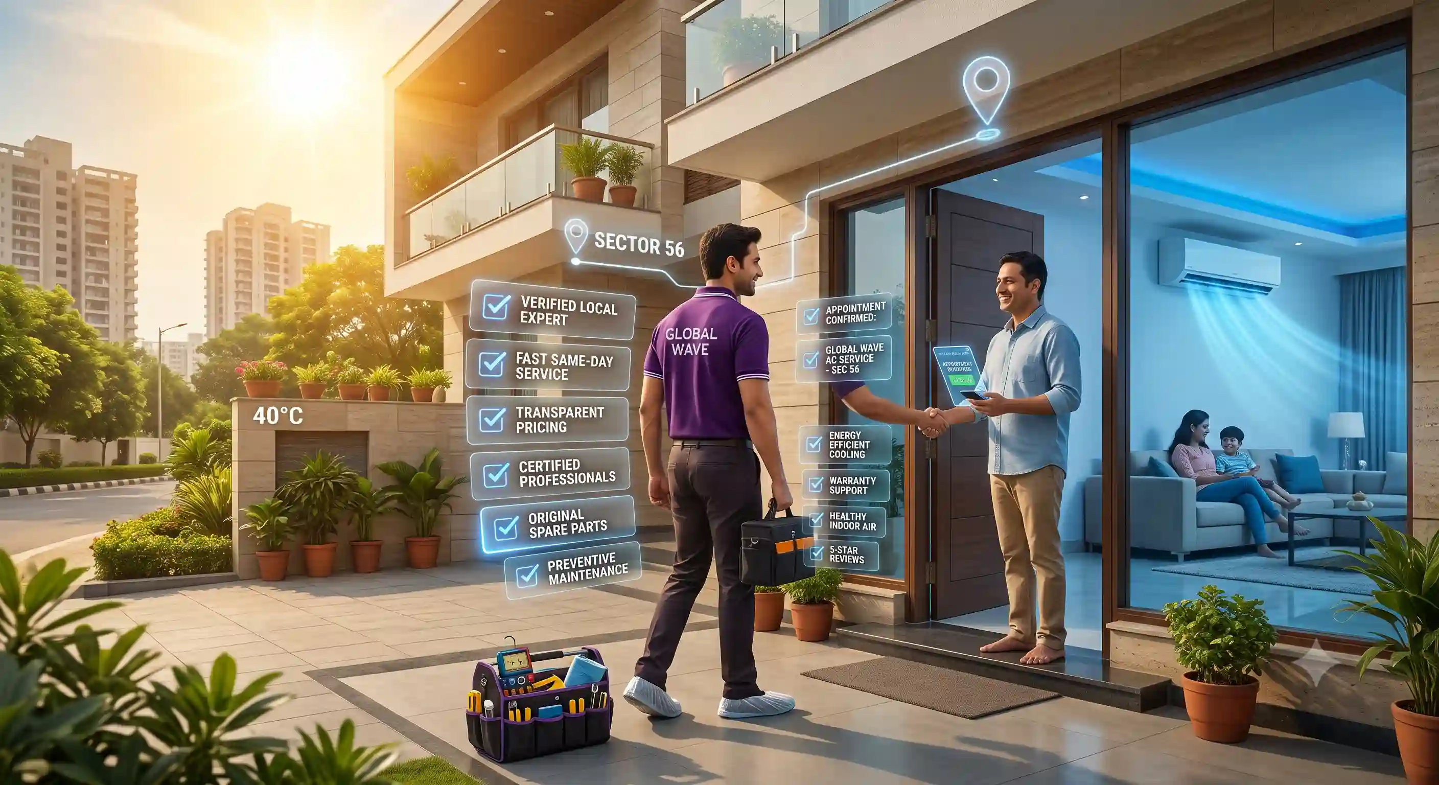 Essential Tips for Finding Reliable AC Service in Gurgaon Sector 56: Your Go-To Guide for Comfort