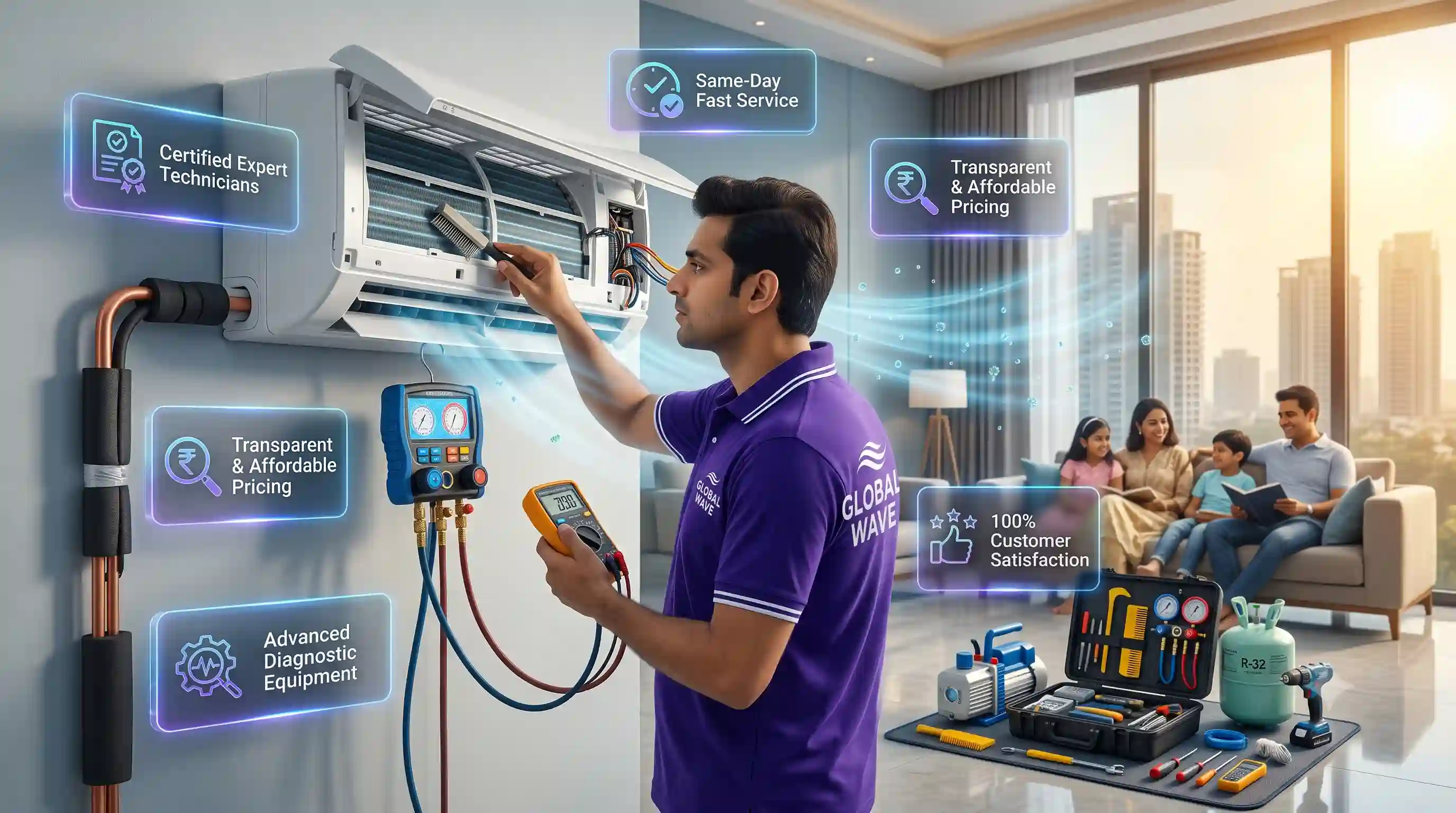 The Top 5 Reasons to Choose Gurgaon AC Service Centre for Quality Air Conditioning Solutions