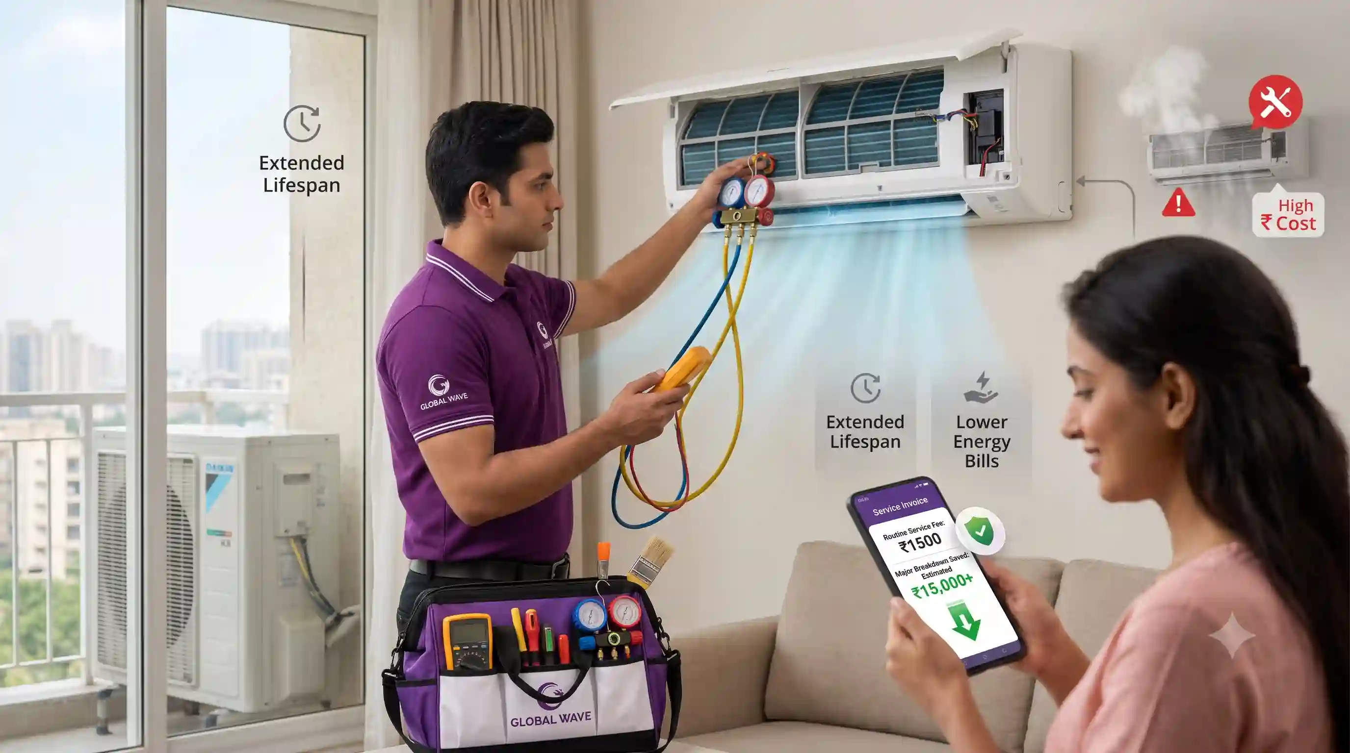 Why Timely Air Conditioner Repair Can Save You Money and Extend AC Lifespan