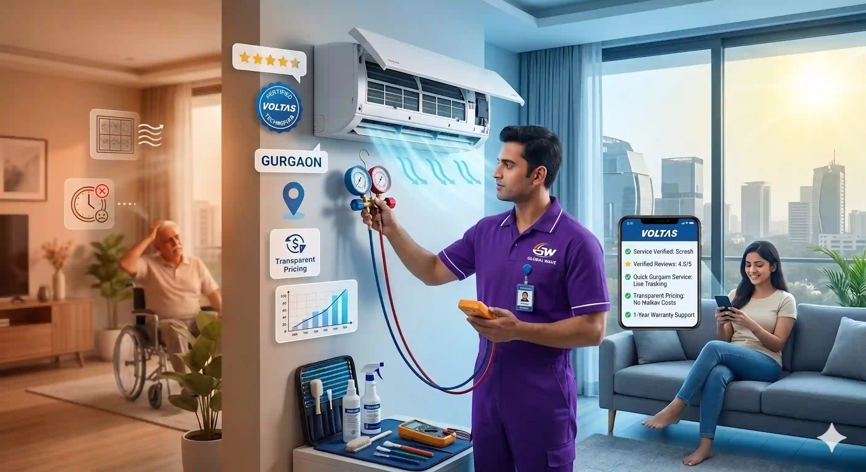 Essential Tips for Finding Reliable Voltas AC Service in Gurgaon: Your Ultimate Guide